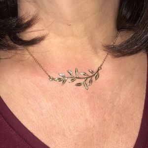 Faux Gold vine choker